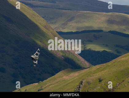 RAF Tornado GR4 niedrig Stockfoto