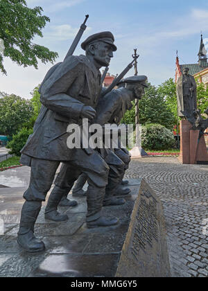 Krakau-Denkmal für die Legionen von Marschall Józef Pilsudski Polen Stockfoto