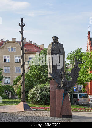 Krakau-Denkmal für die Legionen von Marschall Józef Pilsudski Polen Stockfoto