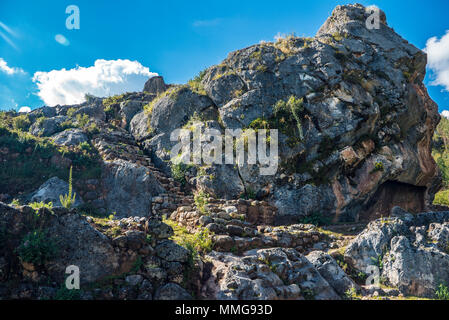 Region Cusco Stadtrand Gebiet rund um die Stadt Stockfoto