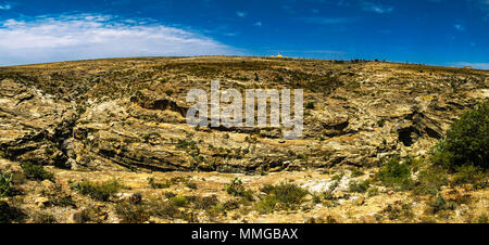 Panorama Blick auf Adi Alauti Canyon, Qohaito, Eritrea Stockfoto