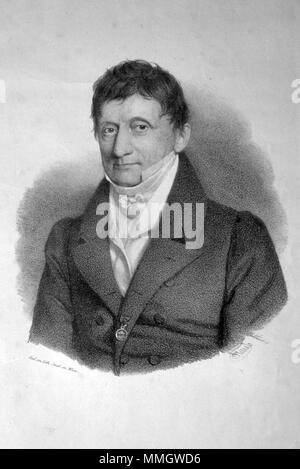 . Deutsch: Georg Carabelli (1787-1842), Zahnarzt. Lithographie von Andreas Staub, um 1830 um 1830. Andreas Staub (1806-1839) Georg Carabelli Staub Litho Stockfoto