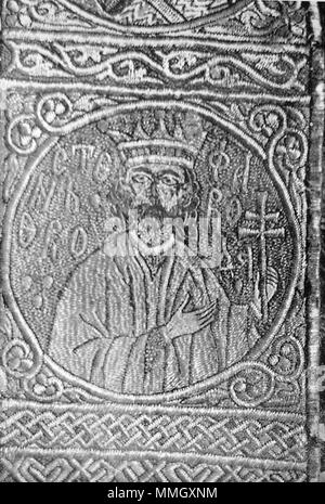 . Ştefan cel Mare am Kloster Putna. 15. Jahrhundert. Nicolae Iorga 014 - Stefan cel Mare Stockfoto