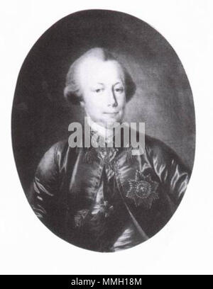 . Englisch: Porträt von Peter I., Großherzog von Oldenburg (1755-1829) Deutsch: Peter I.. 18. 1755 Peter Stockfoto