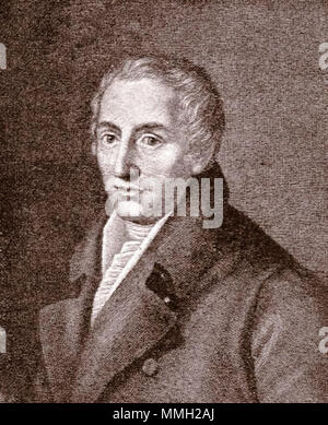 . Englisch: August Friedrich Ferdinand von Kotzebue (3. Mai 1761 - vom 23. März 1819). 19. Mai 1800. Unbekannte August von Kotzebue 2 Stockfoto