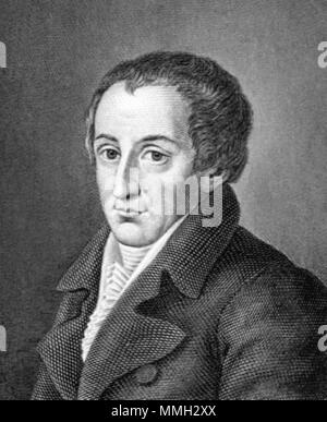 . Englisch: August Friedrich Ferdinand von Kotzebue (3. Mai 1761 - vom 23. März 1819). 6. September 1800. Unbekannte August von Kotzebue Stockfoto