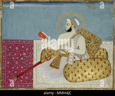 . Englisch: Anzeige Artist: Rahim Khan Musavvir Erstellungsdatum: Ca. 1670 Display Abmessungen: 8 25/32 in. x 6 23/32 in. (22,3 cm x 17,1 cm) Kreditlinie: Edwin Binney 3 Sammlung Beitritt Artikelnummer: 1990.484 Sammlung: Die San Diego Museum der Kunst. 29 Oktober 2001, 10:49:10. Englisch: thesandiegomuseumofartcollection Akbar Shah, Sohn des Deccani saint Shah Raju (6124544567) Stockfoto