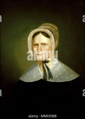 Englisch: Frau Henry Lewis (Elizabeth Morton Woodson). 1838-39. George Caleb Bingham - Frau Henry Lewis (Elizabeth Morton Woodson) Stockfoto