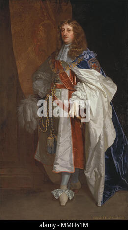 B 1980.25 .1 Edward Montagu, erster Earl of Sandwich. ca. 1660-1665. Edward Montagu, 1. Earl of Sandwich, von Peter Lely Stockfoto