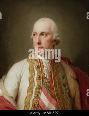 . Englisch: Franz II., letzter Kaiser des Heiligen Römischen Reiches. März 2012, 10:18:58. Johann Baptist von Lampi der Jüngere (1775-1837) Österreichische Portrait Maler, Sohn von Johann-Baptist Lampi d Beschreibung. Ä. Das Datum der Geburt / Tod vom 4. März 1775 17. Februar 1837 Ort der Geburt / Todes Trento Wien Standort Wien, Sankt Petersburg Authority control: Q 698097 VIAF:?:? ISNI 19950184 0000 0001 1488 4845 500120388 WGA ULAN:?:? LAMPI, Johann Baptist II GND:? 124019579 Kaiser Franz II. Stockfoto