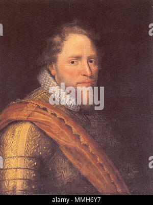 . Deutsch: de: Moritz von Oranien Englisch: Maurice von Nassau, Prinz von Oranien und Stadhouder. Vor 1625. English: unbekannter Maler/1567 Maurits Stockfoto