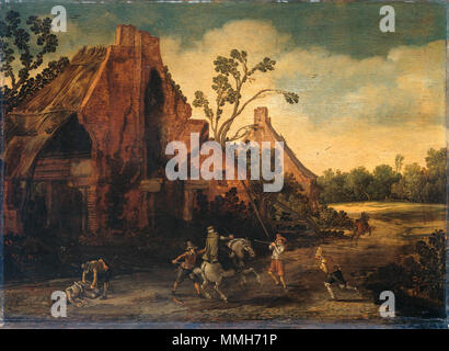 Der Raub. 1616. Esaias van de Velde011 Stockfoto