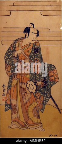 . Englisch: Beitritt Anzahl: 1957.99 Anzeige Artist: katsukawa Shunjō ( - 1787) Beschreibung der Japanischen grafikkünstler Datum der Geburt / Tod 13. August 1787 Ort der Geburt / Todes Edo (heute Tokio?) Behörde: Q 11400286 VIAF: 251237348 LLOYD: 00802538 Anzeige Titel: Bando Matsugoro ich wie der Fuchs Tadanobu Erstellungsdatum: Ca. 1780-1785 Höhe: 12 cm. Breite: 5 cm. Anzeige Maße: 12 1/8 x 5 1/2 in. (30,8 cm x 13,97 cm) Credit Line: Nachlass von Frau Cora Timken Burnett Sammlung: Die San Diego Museum der Kunst. 29 Januar 2008, 15:45:10. Englisch: thesandiegomuseumofartcolle Stockfoto