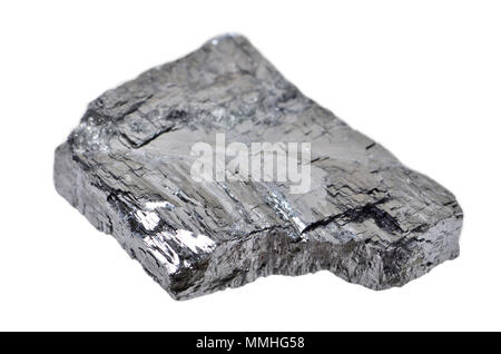 Galena (Leitung Sulfid) wichtigsten Erz von Blei. Stockfoto