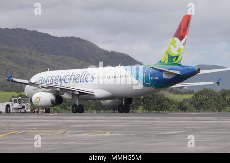 Der Republik der Seychellen. Die Zentrale befindet sich in Seychellen entfernt Stockfoto