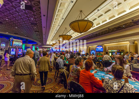 Innenraum des Caesars Palace Las Vegas Hotel & Casino auf dem Las Vegas Strip im Paradies, Nevada Stockfoto