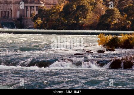 Isoliert Foto von einer erstaunlichen Niagara River Stockfoto