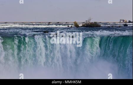 Hintergrund mit einer erstaunlichen Niagara Wasserfall Stockfoto