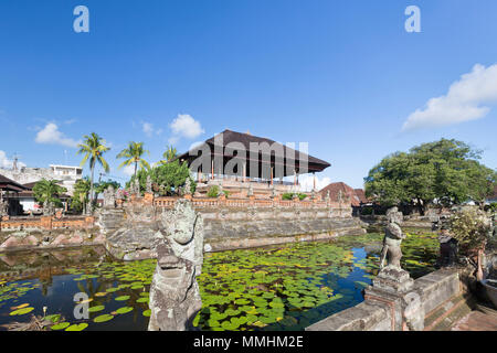 Taman Kertha Gosa schwebenden Pavillon oder Bale Kambang, Klungkung oder Semarapura, Bali, Indonesien Stockfoto