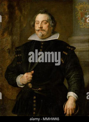 English: Marques Francisco de Moncada. ca. 1633/1634. Anthonis van Dyck 076 Stockfoto