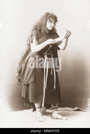 . Englisch: Sopran Amalie Materna als Kundry in Wagners Parsifal in Bayreuth 1882. . Ca. 1882. Unbekannt 41 Amalie Materna als Kundry 1882 - IL 7. Stockfoto