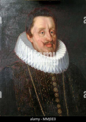 Porträt von Ferdinand II., Kaiser des Heiligen Römischen Reiches.. ca. 1624. Sustermans Ferdinand II. Stockfoto