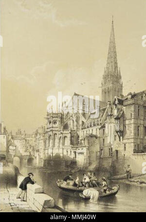 . Français: Chorhaupt de l'Église Notre-Dame de Caen sur l'Odon. Chapuy Nicolas-Marie - Joseph (1790 - 1858) Alternative Namen Nicolas Marie Joseph Chapuy Beschreibung französischen Zeichner, Lithograph, Maler und Architekt Geburtsdatum / Tod 1790 vom 23. Juli 1858 Ort der Geburt / Todes Paris Paris Authority control: Q 1986358 VIAF:?:? ISNI 22315552 0000 00006638815 X ULAN:?? n 500011341 LCCN: 85322244 NLA:? 35984685 WorldCat Caen odon eglise St-pierre Stockfoto