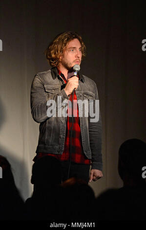 Seann Walsh Stand up Comedian auf der Bühne an der Legion in Lerwick Shetland Stockfoto