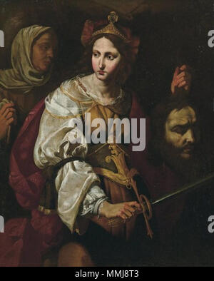 . Spanisch: Judith con la Cabeza de Holofernes. 1651. Francesco Guarino (1611 - 1654) Alternative Namen Francesco di Zolofra; Francesco Guarini; F. Guarini; Zoppo Solofre Beschreibung italienischer Maler Geburtsdatum / Tod 1611 vom 13. Juli 1654 Ort der Geburt / Todes Solofra Gravina in Puglia Arbeit Zeit Barock Arbeitsort Neapel Authority control: Q 2397388 VIAF:?:? ISNI 52488946 0000 0000 6634 8190 ULAN:?? n 500011626 LCCN: 88056139 GND:? 118961861 WorldCat Guarino Judith Stockfoto