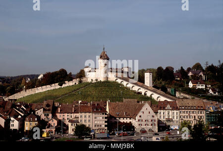 Schloss Munot, Schaffhausen, Schweiz Stockfoto