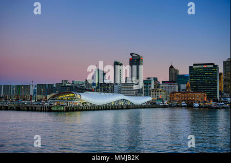 Skyline von Auckland, Neuseeland Stockfoto