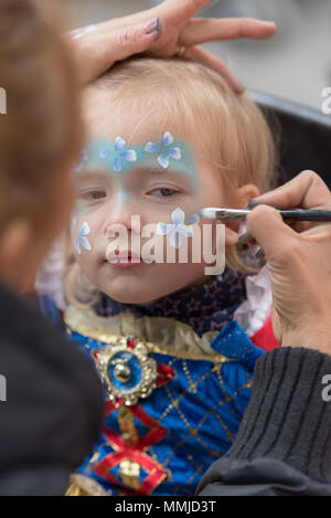 Schminken Mädchen Stockfoto