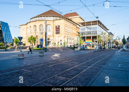 Stadttheater Freiburg (Freiburg Stadt Theater), ehemals Städtischen Bühnen (Städtische Bühnen) Stockfoto