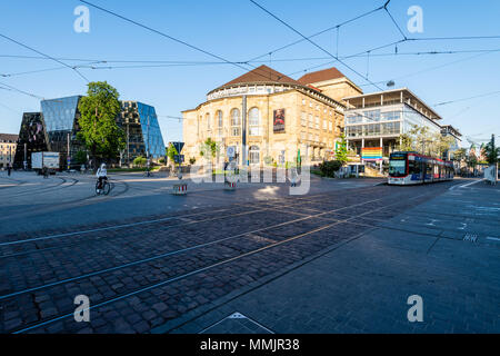 Stadttheater Freiburg (Freiburg Stadt Theater), ehemals Städtischen Bühnen (Städtische Bühnen) Stockfoto