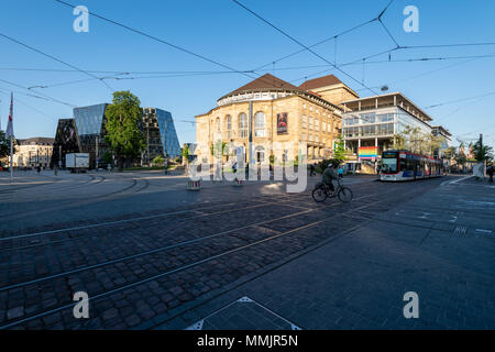 Stadttheater Freiburg (Freiburg Stadt Theater), ehemals Städtischen Bühnen (Städtische Bühnen) Stockfoto