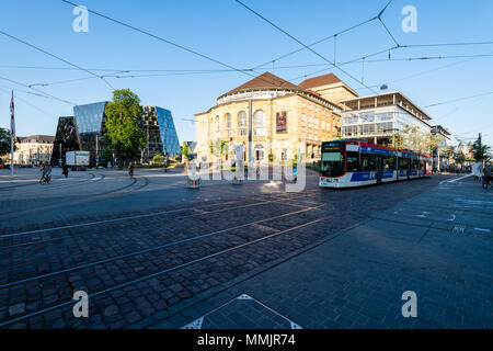 Stadttheater Freiburg (Freiburg Stadt Theater), ehemals Städtischen Bühnen (Städtische Bühnen) Stockfoto