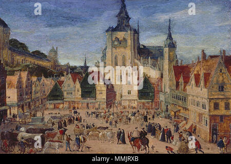 . Niederländisch: Grote Markt van Bergen op Zoom. 1583. Hans Bol (1534-1593) Alternative Namen Jean Bol, Joannes Bol, Johannes Bol Beschreibung flämischen Grafiker, Maler, Miniaturist und Verfasser der Stellungnahme Datum der Geburt / Tod 16. Dezember 1534 30. November 1593 (unterirdisch) Ort der Geburt / Todes Mechelen Amsterdam Arbeit Periode von 1550 bis 1593 Standort Heidelberg (1550-1552), Mechelen (1560 - 1572), Antwerpen (1574 - 1584), Amsterdam (1584-1593) Kontrolle: Q 999233 VIAF:?:? ISNI 51962465 0000 0001 2101 3482 ULAN:?? Nr 500032961 LCCN: 94031016 WGA:?: BOL, Hans WorldCat Gmboz Stockfoto