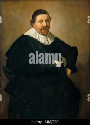 . Porträt von Lucas de Clercq. Anhänger der Datei: Frans Hals - Feyntje Van Steenkiste.jpg. Porträt von Lucas de Clercq (ca. 1603-1652). 1635. Frans Hals 034 Stockfoto