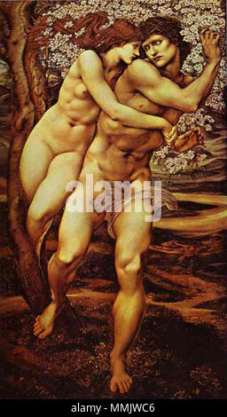 . Englisch: Phyllis und Demophoon der Baum der Vergebung. um 1870. Zambaco Burnejones4 Stockfoto