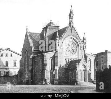 . Englisch: Ehemalige anglo-amerikanischen Kirche in Leipzig, Sebastian-Bach-Straße 1 Ecke Schreberstrasse (Auszug aus der Datei: Anglo-amerikanische Kirche Leipzig.jpg) Deutsch: Ehemalige Anglo-amerikanische Kirche in Leipzig, Sebastian-Bach-Straße 1 Ecke Schreberstraße (Ausschnitt aus der Datei: Anglo-amerikanische Kirche Leipzig.jpg). ca. 1900. Unbekannt 46 Anglo-amerikanische Kirche Leipzig-Detail Stockfoto