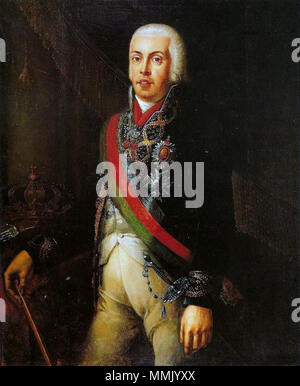 Domingos Antônio Sequeira - Retrato de D. João VI. Stockfoto