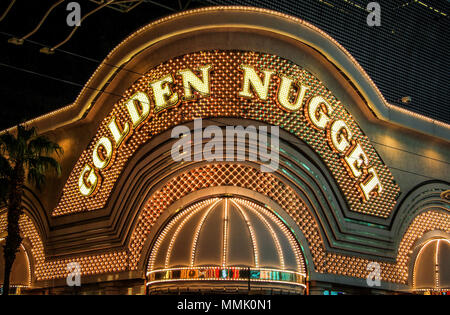 Hotel Golden Nugget in Las Vegas, Nevada Stockfoto