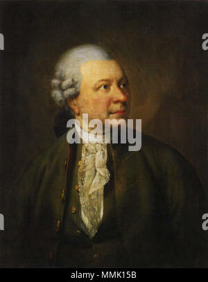 Englisch: Porträt von Friedrich Gottlieb Klopstock (1724-1803). 1779. Klopstock (juel) Stockfoto