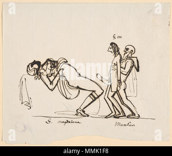 NMH 151/1973. ca. 1790. Sofia Magdalena, Gustav III. och Adolf Fredrik Munck Stockfoto