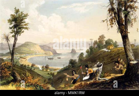 . Englisch: Kororadika Strand, Bucht der Inseln. 1838. Augustus Earle (1793-1838) Alternative Namen Augustus Earl Beschreibung britische Maler britische Künstler Datum der Geburt / Tod vom 1. Juni 1793 10. Dezember 1838 Ort der Geburt / Todes London London Authority control: Q 663092 VIAF:?:? ISNI 23050441 0000 0000 6681 0146 ULAN:?? n 500012341 LCCN: 81018129 GND:? 123476240 WorldCat 64 Augustus Earle - Kororadika Strand Stockfoto