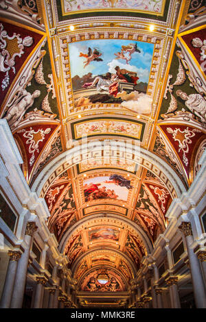 Das Hotel Venetian in Las Vegas, Nevada Stockfoto