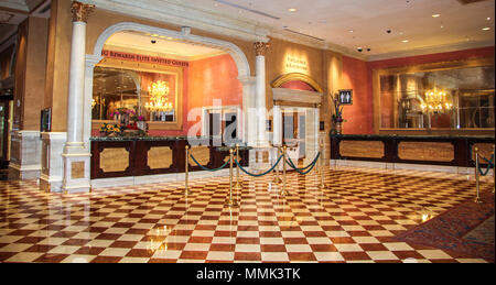 Das Hotel Venetian in Las Vegas, Nevada Stockfoto