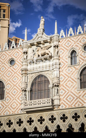 Das Hotel Venetian in Las Vegas, Nevada Stockfoto