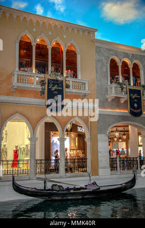 Das Hotel Venetian in Las Vegas, Nevada Stockfoto