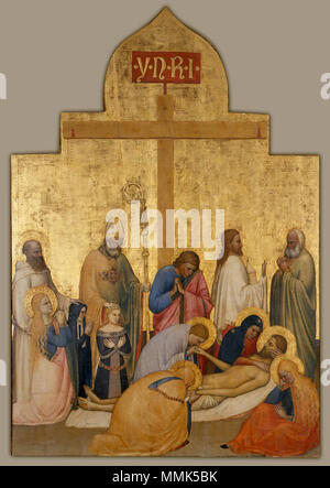 Giottino - Pietà di San Remigio - Google Kunst Projekt Stockfoto